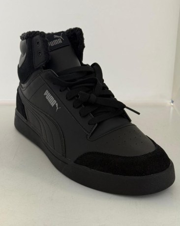 Sneakers PUMA Shuffle Mid Fur, Negru, 44