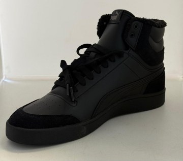 Sneakers PUMA Shuffle Mid Fur, Negru, 44 - 2