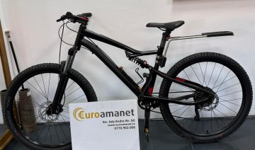 BICICLETĂ MTB ROCKRIDER ST 530 S NEGRU-ROȘU, size L - 2