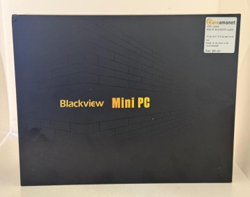 Blackview MP200 Mini PC Alder Lake I5-12450H, Mini Desktop Computer, 16GB RAM 512GB SSD NVMe, Win 11 PRO/WiFI 6/USB 3.2 Type-C