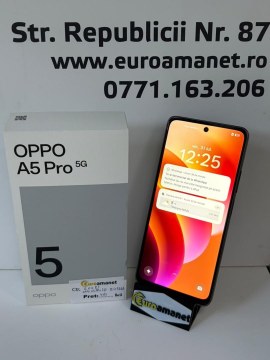 Telefon mobil OPPO A5 Pro, Dual SIM, 8GB RAM, 256GB, 5G, Black Brown - 2
