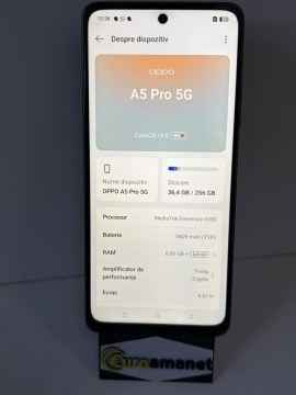Telefon mobil OPPO A5 Pro, Dual SIM, 8GB RAM, 256GB, 5G, Black Brown - 3