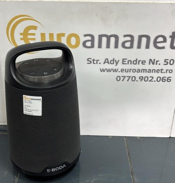 Boxa portabila E-BODA The Vibe 450 Pro, Bluetooth, negru