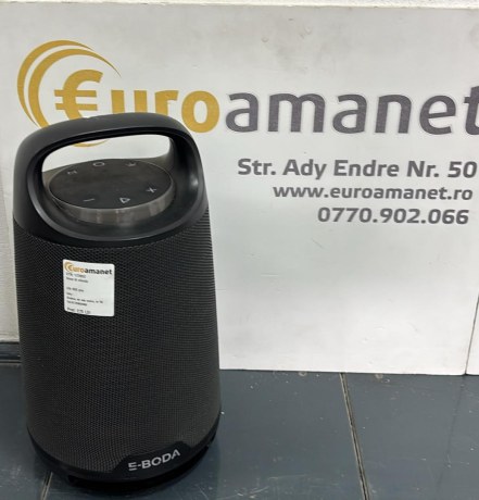 Boxa portabila E-BODA The Vibe 450 Pro, Bluetooth, negru