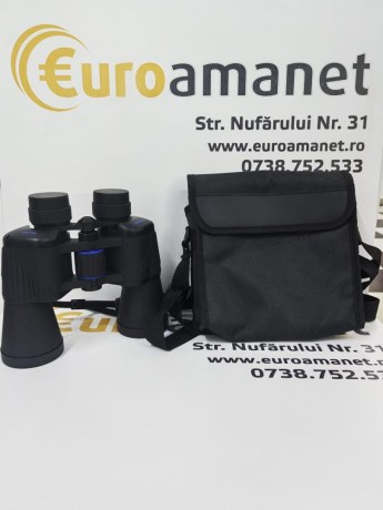 Binoclu Delta Optical Voyager II 12x50, 50mm, impermeabil, set complet