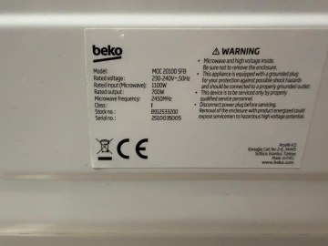 Cuptor cu microunde Beko MOC20100SB - 3