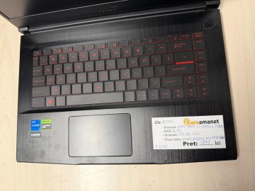 Laptop MSI MS-16RB, Intel Core i5-12450H - 3
