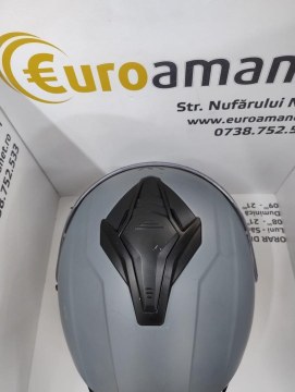 Casca integrala Wayscral pentru motocicleta, gri, marimea L - 5