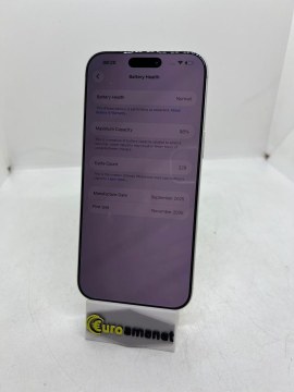 Telefon mobil Apple iPhone 17 Pro Max, 256GB, 5G, Silver, Bat 98%