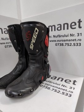 Cizme pentru motocicliști antiderapante, respirabile și impermeabile  - 4