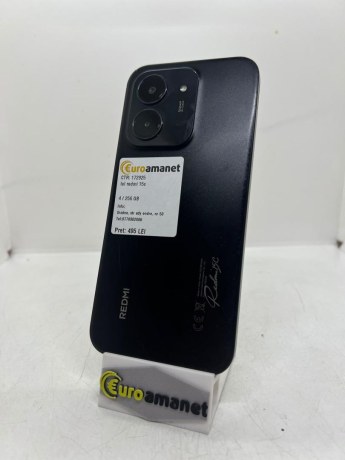 Telefon mobil Xiaomi Redmi 15C, 4GB RAM, 256GB, 4G, Midnight Black