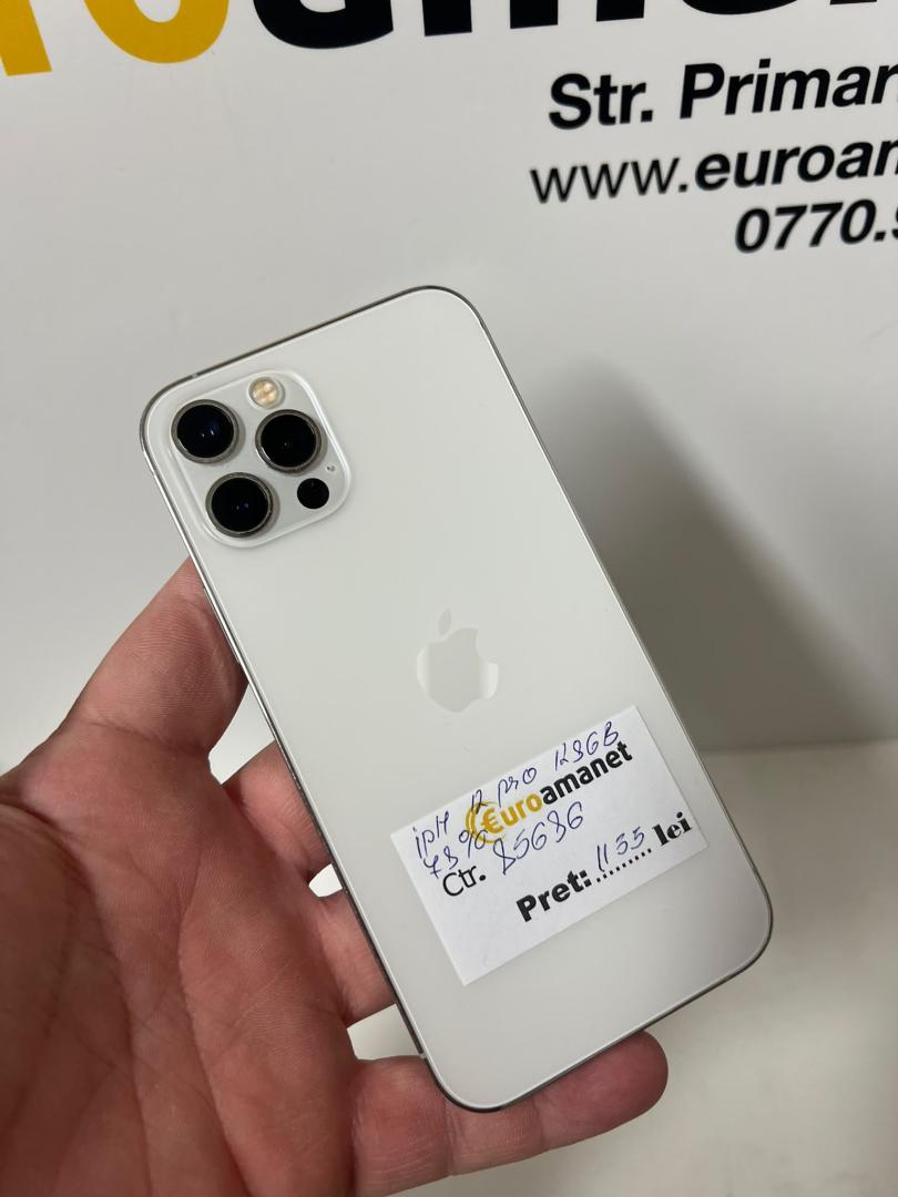 iPhone 12 pro, Alb, 256 GB, 78%