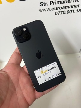 Telefon mobil Apple iPhone 15, 128GB, 5G, Black, Bat 88% - 2