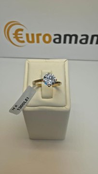 Inel aur 14 k - 2