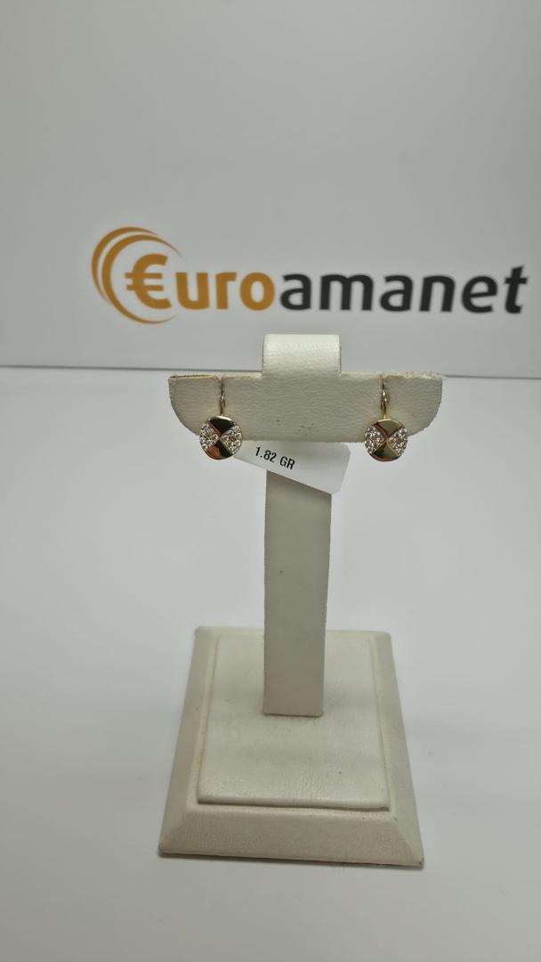 Cercei aur 14 k