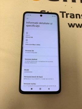 Telefon REDMI Note 15, 8GB RAM, 256GB ROM, Black, 2cicluri - 3