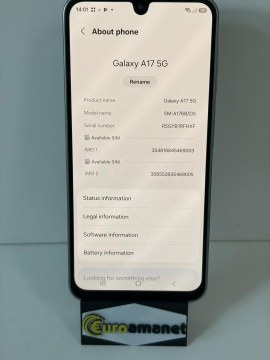 Telefon mobil Samsung Galaxy A17, Dual SIM, 4GB RAM, 128GB, 5G, Gray - 4