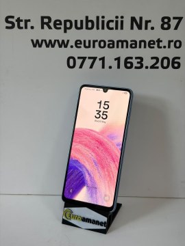 Telefon mobil Samsung Galaxy A33, Dual SIM, 6GB RAM, 128GB, 5G, Awesome Blue - 2