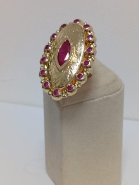 Inel Aur 14 K - 2