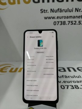 Telefon mobil Samsung Galaxy A16, Dual SIM, 128GB, 4GB RAM, 4G, Blue - 3