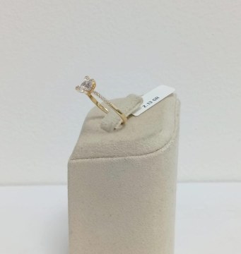 Inel Aur 14 K - 2