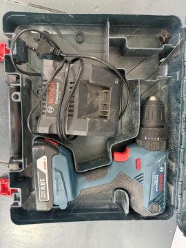 Masina de gaurit si insurubat, cu percutie, cu 1 acumulator, 18 V, 2 Ah, Bosch Professional GSB 180-LI, 1900 rpm - 2