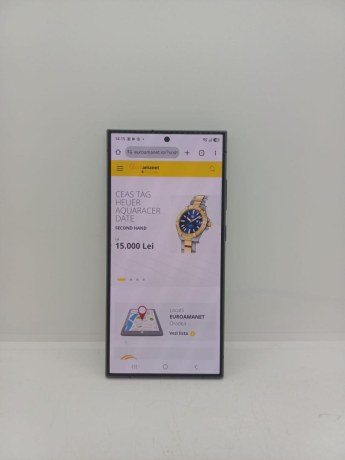 Telefon mobil Samsung Galaxy S24 Ultra, Dual SIM, 12GB RAM, 256GB