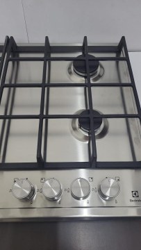 Plita incorporabila Electrolux EGH6343BOX, Gaz, 4 Arzatoare, 60 cm, Aprindere electrica, Gratare fonta, Inox - 6