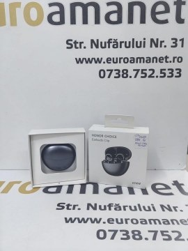 Casti wireless Honor Choice, clip, negru, Bluetooth - 1