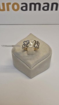 Inel aur 14 k - 2
