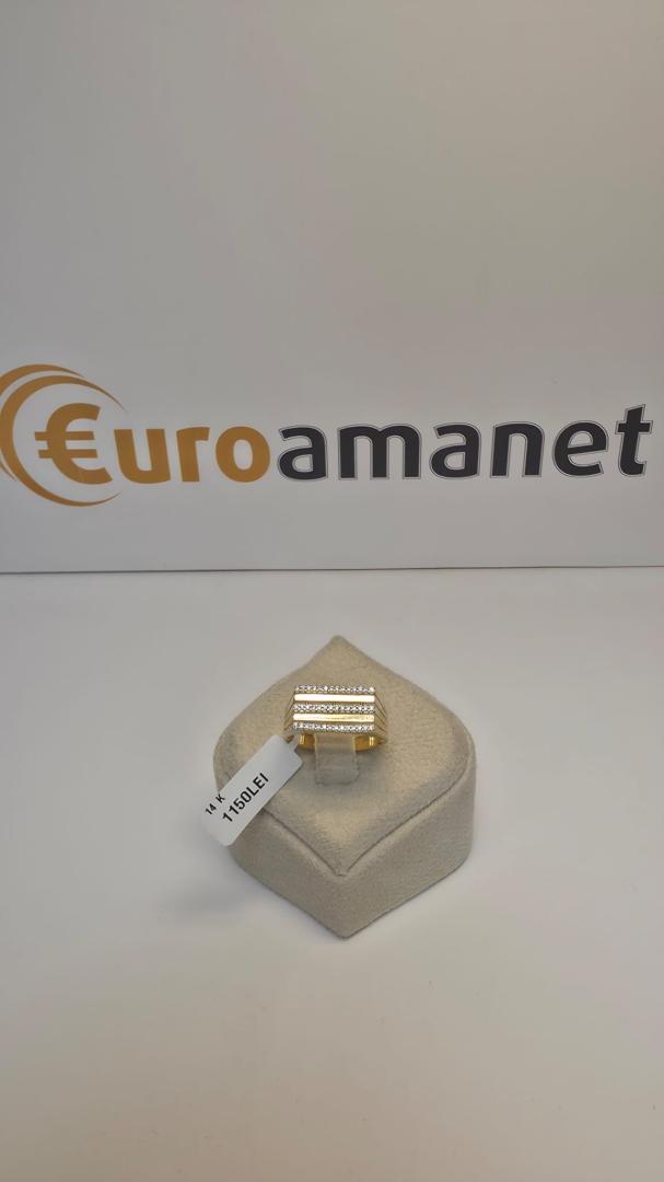 Inel aur 14 k