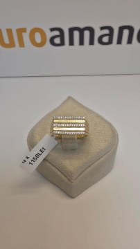 Inel aur 14 k - 3