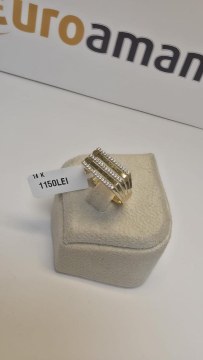 Inel aur 14 k - 4