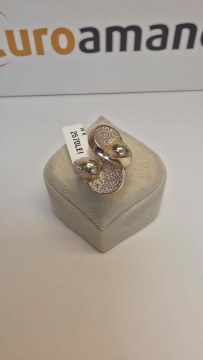 Inel aur 14 k - 2
