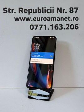 Telefon mobil OnePlus 6T, Dual SIM, 128GB, 6GB RAM, 4G, Mirror Black - 2