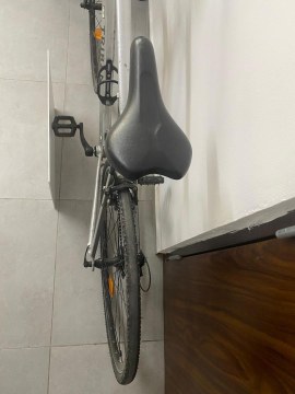 Bicicleta pentru asfalt, Triban RC100, gri, cadru aluminiu, furca otel, 7 viteze - 3
