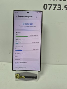 Telefon mobil Samsung Galaxy S24 Ultra, Dual SIM, 12GB RAM, 256GB, 5G, Titanium Black - 4
