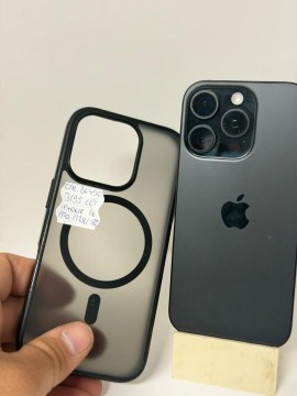 Telefon mobil Apple iPhone 16 Pro, 128GB, 5G, Black Titanium, 91%