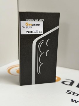 Telefon mobil Samsung Galaxy S26, Dual SIM, 12GB RAM, 256GB, 5G, Black