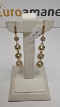 Cercei aur 14 k - 2