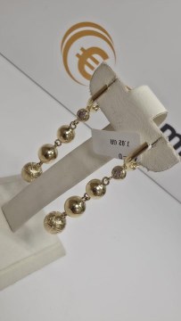 Cercei aur 14 k - 4