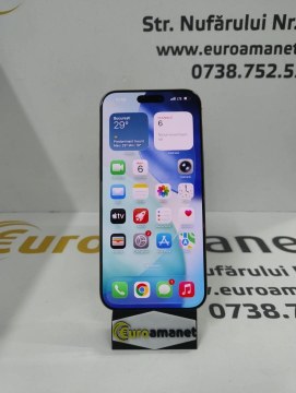 Telefon mobil Apple iPhone 16 Pro Max, 256GB, 5G, Desert Titanium - 3