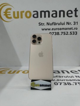 Telefon mobil Apple iPhone 16 Pro Max, 256GB, 5G, Desert Titanium - 4