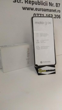 Telefon mobil Motorola g06, Dual SIM, 256GB, 4GB RAM, Tapestry