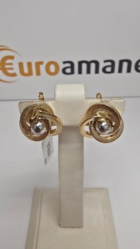 Cercei aur 14 k - 1