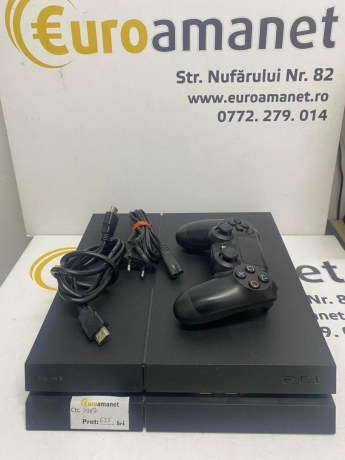 Consola Sony Playstation 4 Slim (PS4), 500 GB, Neagra