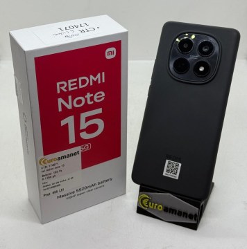 Telefon mobil Xiaomi Redmi Note 15, 8GB RAM, 256GB, 5G, Black - 2