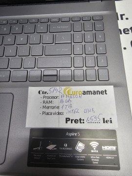 Laptop Acer Aspire 5 A515-57  i7-12650H - 2