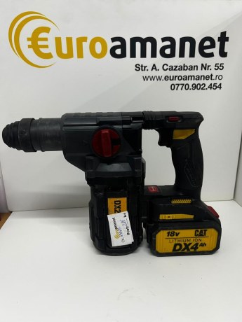 Ciocan rotopercutor CAT, SDS PLUS, 18V, 2.2 J (fara perii) ,model DX21