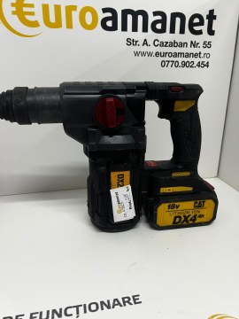 Ciocan rotopercutor CAT, SDS PLUS, 18V, 2.2 J (fara perii) ,model DX21 - 2